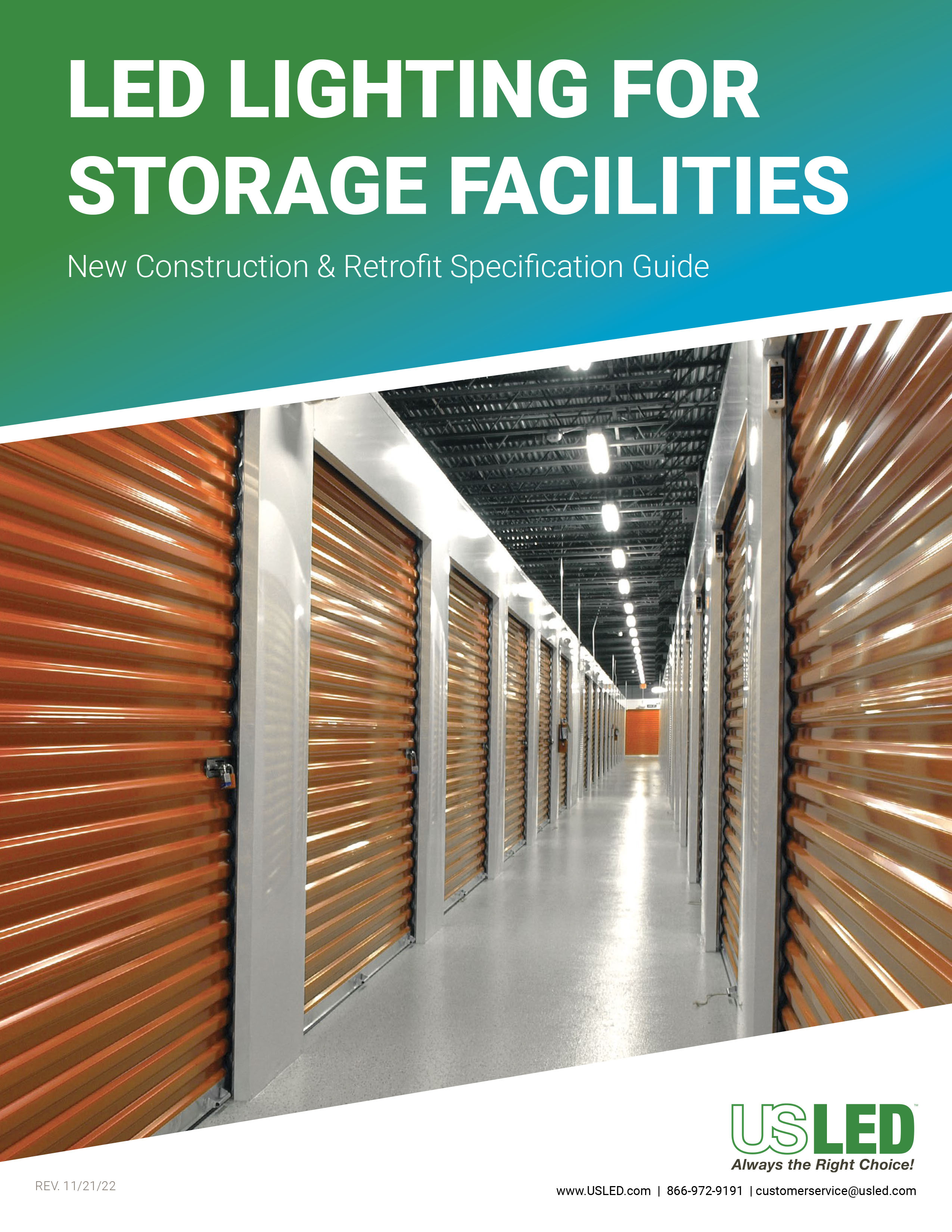 LED Lighting For Self-Storage